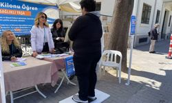 Başkale'de sağlıklı yaşam için boy-kilo ölçümü yapılıyor