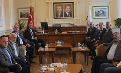 Güngöralp’ten, Genel Sekreter Akhan’a ziyaret