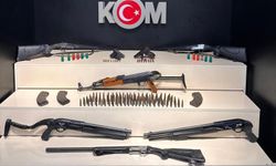Van'da sosyal medyada silah paylaşanlara operasyon...