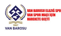 Van Barosu’ndan Tarafsız Saha Çağrısı