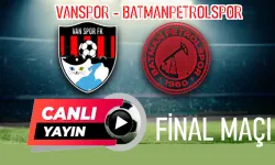 Van Spor FK - Batman Petrolspor maçı Canlı İzle