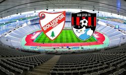 Vanspor- Boluspor Maçının İlk 11'leri Belli Oldu