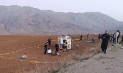 İşçileri Taşıyan Minibüs Takla Attı: 2 Ölü, 7 Yaralı!