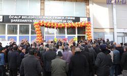 Van Özalp’ta Halk Ekmek Fırını Hizmete Açıldı