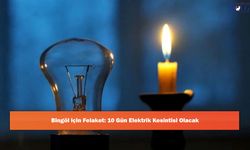 Bingöl için Felaket: 10 Gün Elektrik Kesintisi Olacak