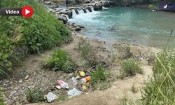 Van’ın Gözde Şelalesi Çöplerin Esiri Oldu