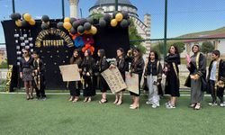Erek TOKİ İlkokulu ve Ortaokulu'nda coşkulu mezuniyet töreni