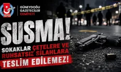 GGC'den Sert Çıkış: "Sokaklar Çetelere ve Silahlara Teslim Edilemez"