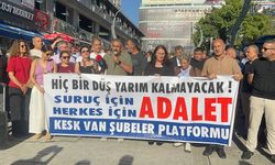Van'da Suruç Katliamı Anması: "11 Yıldır Adalet Bekleniyor"