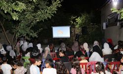 Van'da kadınlar Açık hava sinemasında buluştu