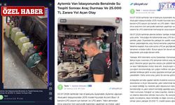 “Bu İstasyondan Yakıt Alırken İki Kere Düşünün” Van’da Dikkat Çeken Şikâyet