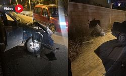 Van’da Dar Yol Kazaya Neden Oldu: Araç Duvarı Deldi