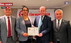 Vanlı kadın muhtar Nurten Sağlam, sendikanın Van temsilcisi oldu