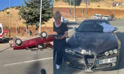 Araç Takla Attı! 3’ü Çocuk 7 Kişi Yaralandı