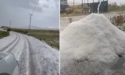 Ağustos Ortasında Beyaza Büründü! Yaz Ortasında Kış Manzarası