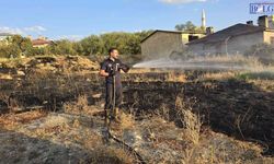 Van’da korkutan yangın! Rüzgar alevleri hızla yaydı