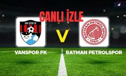 Vanspor-Batman Petrolspor Maçı izle