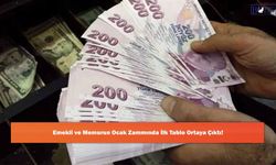 Emekli ve Memurun Ocak Zammında İlk Tablo Ortaya Çıktı!