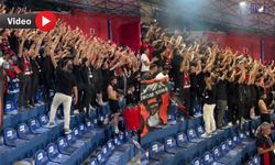 Vanspor taraftarı gündem oldu: Davulun ritmi sosyal medyayı salladı