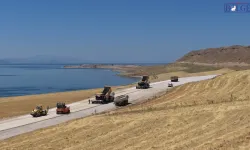 Van Gölü Sahil Yolu’nda son viraj! 220 iş makinesi ve 270 personel sahada