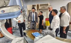 Van Eğitim ve Araştırma Hastanesi’nde yangın sonrası inceleme!