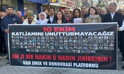 Van’da 10 Ekim çağrısı: Unutmadık, unutturmayacağız