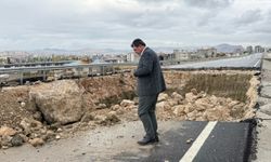 Van Çevre Yolu yeniden gündemde: Dindar çöküntüleri yerinde inceledi