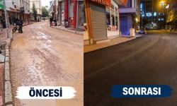 Van’da Zerbank Sokak’ın önceki ve sonraki hali paylaşıldı