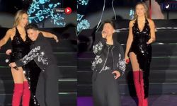 Vanlı Sakine Akın ile Hadise aynı sahnede buluştu