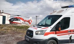 21 günlük bebek helikopter ambulansla Van'a sevk edildi