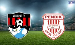 Pendikspor-Vanspor maçı canlı yayınlanacak! İşte yayın bilgileri