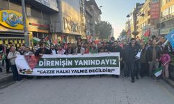 Van’da Gazze İçin Tek Yürek! Büyük Gazze Yürüyüşü’nde Boykot Çağrısı