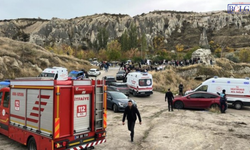 Kapadokya’da peribacası çöktü: 2 kişi hayatını kaybetti, 5 yaralı