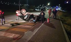 Van’da otomobil takla attı: 2 yaralı