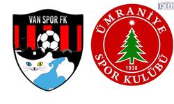 Vanspor FK, Ümraniyespor Karşılaşmasında Maç Saati Belli Oldu
