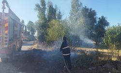 Van’da yangın paniğe neden oldu