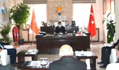 Hüdapar heyetinden, Ak Parti'ye ziyaret...