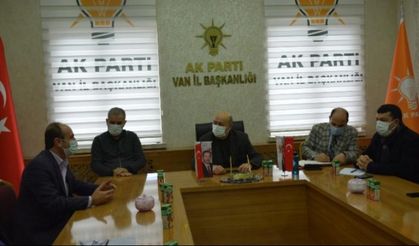 Aşkan'dan, Ak Parti'ye teşekkür ziyareti...