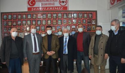 Türkmenoğlu ve yönetiminden, şehit ailesi ve gazilere ziyaret...