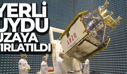 Yerli uydu uzaya fırlatıldı