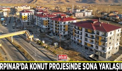Gürpınar’da konut projesinde sona yaklaşıldı
