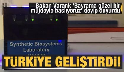 Varank müjdeyi verdi! Kovid-19 tanısı için yeni sistem geliştirildi