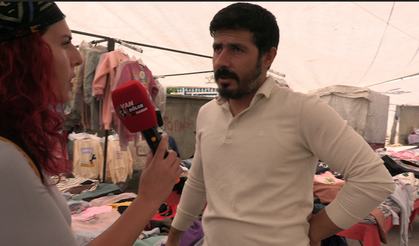 Van’da Halk Pazarında Yoğunluk Var Ama Yüzler Asık