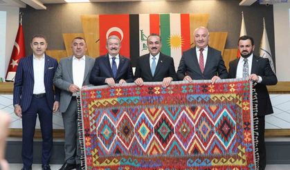 Irak Kürt Bölgesel Yönetimi heyetinden Van TSO'ya ziyaret