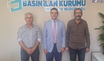VGC'den BİK Van Bölge Müdürü Tokgöz’e Hayırlı Olsun Ziyareti...
