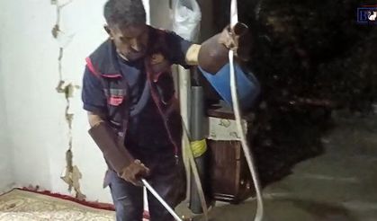 Hakkari’de Yılan Alarmı! Bir Haftada 4 Eve Girdiler