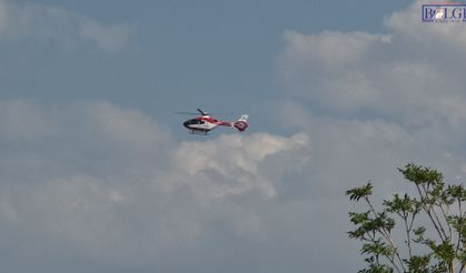 Van'da Ambulans Helikopter Bahçesaray İçin Havalandı