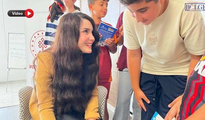 Vanlı yazar Zeynep Uzun, "Van'ın İncisi" ile Kültür Yolu Festivali'nde çocuklarla buluştu