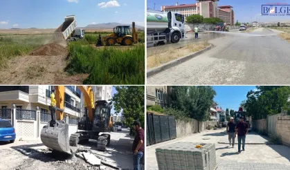 İpekyolu Belediyesi'nden çevre temizliği ve yol bakım seferberliği