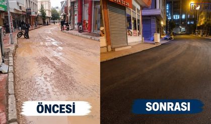 Van’da Zerbank Sokak’ın önceki ve sonraki hali paylaşıldı